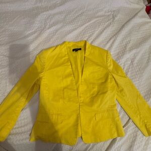 Ann Taylor Bright Yellow Blazer